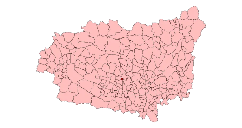 Mapa municipal Hospital de Órbigo