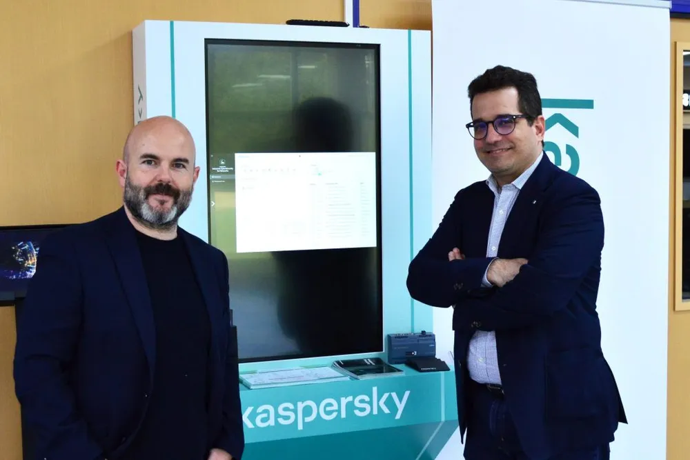 Óscar Suela, Director de Kaspersky Iberia, y Pedro Jorge Viana, Head of PreSales de Kaspersky Iberia