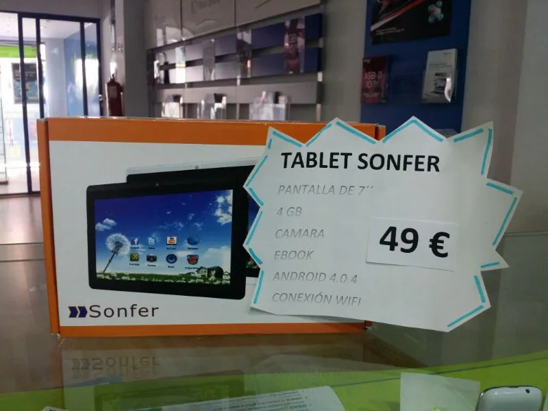 Promoción Tablet